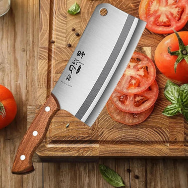 Ultra - Sharp Heavy Duty Meat Cleaver Knife - InspiredGrabs.com
